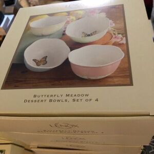 Lenox Butterfly Meadow is-piece bowl set